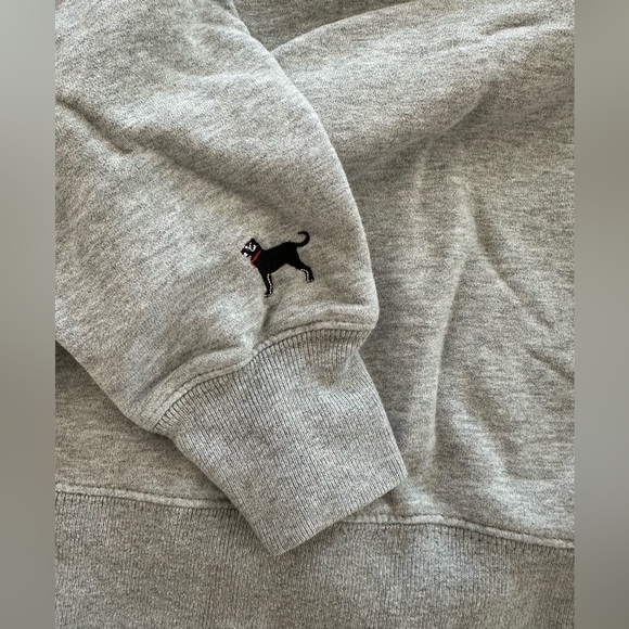 The Black Dog Heather Gray Hoodie - Picture 5 of 5